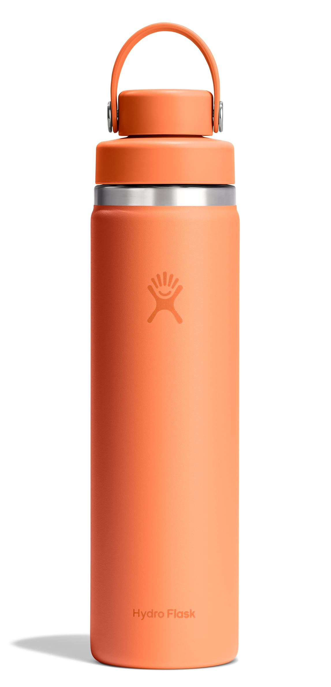 Hydro Flask Water Bottle - Insulated Stainless Steel - Wide Mouth Chug Lid, Non Spill, Leakproof in 40 Oz Tonal Trillium Pink