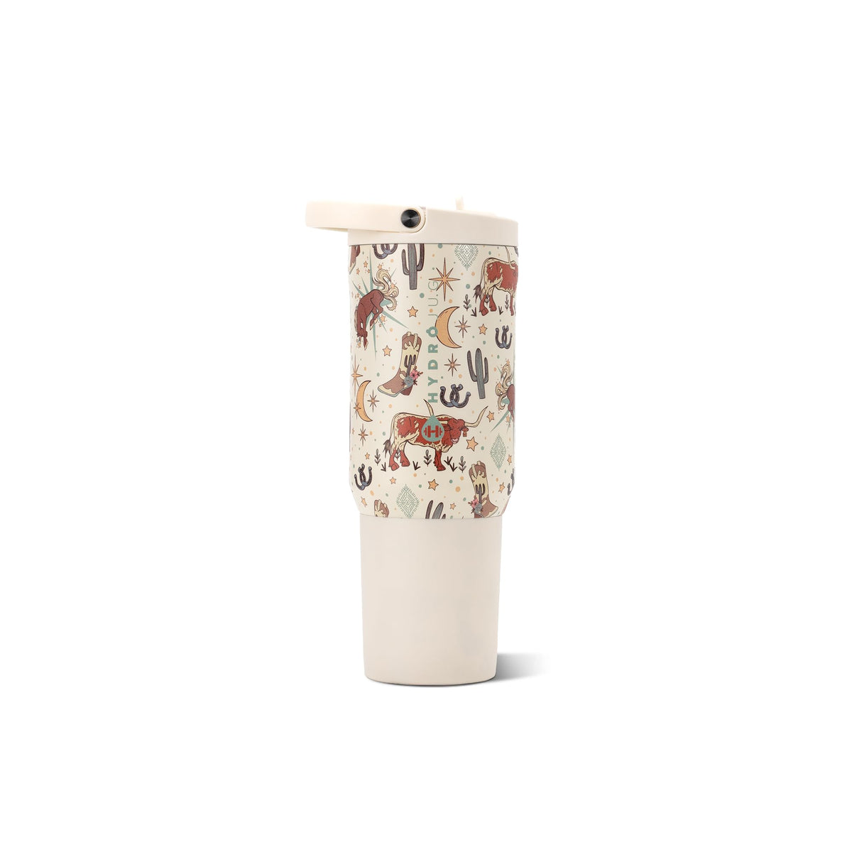 HydroJug Sport 32 oz Insulated Stainless Steel Water Bottle, Cream