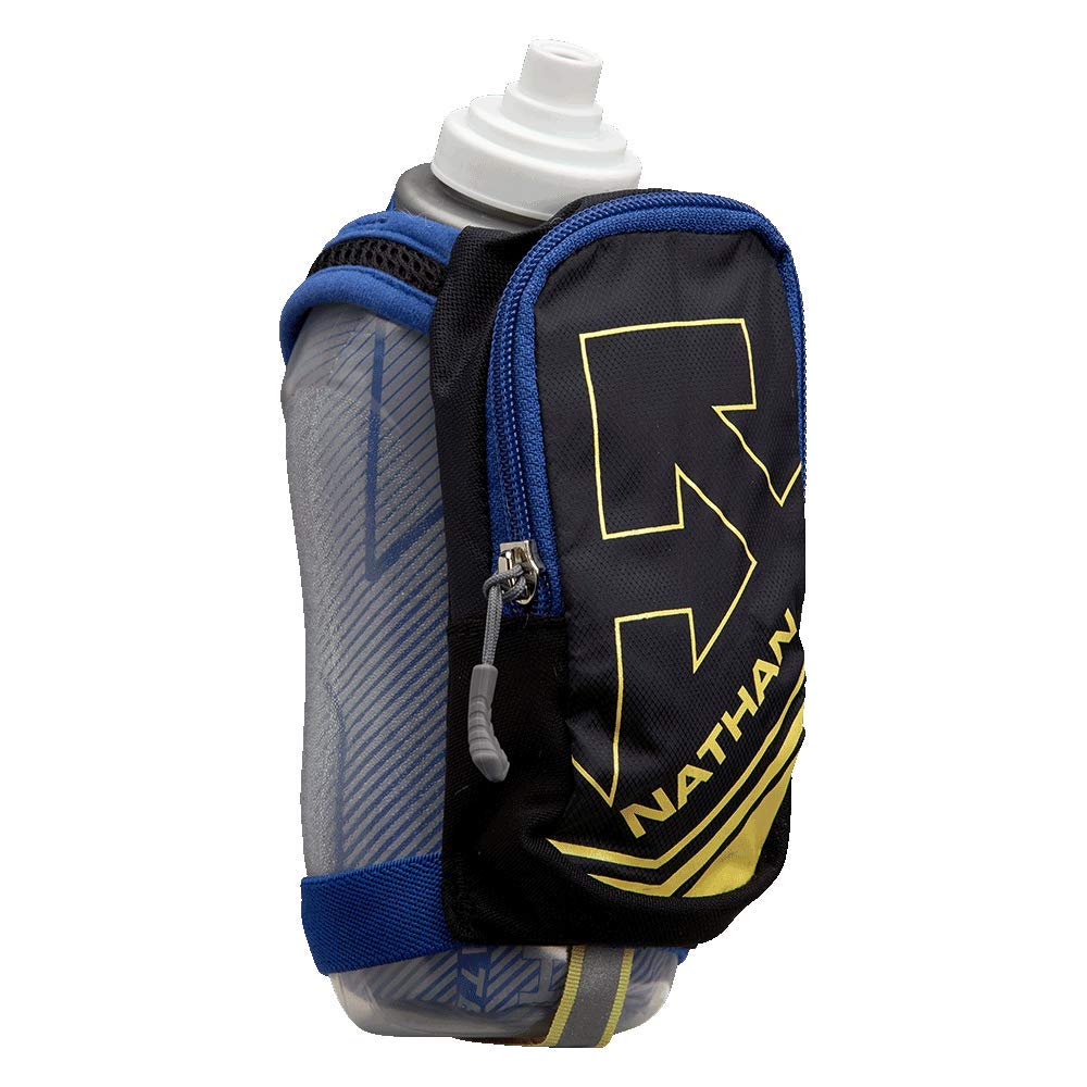Nathan SpeedDraw Plus Insulated Handheld Water Bottle – Grip-Free Running Flask for Runners, Hiking, and Sports