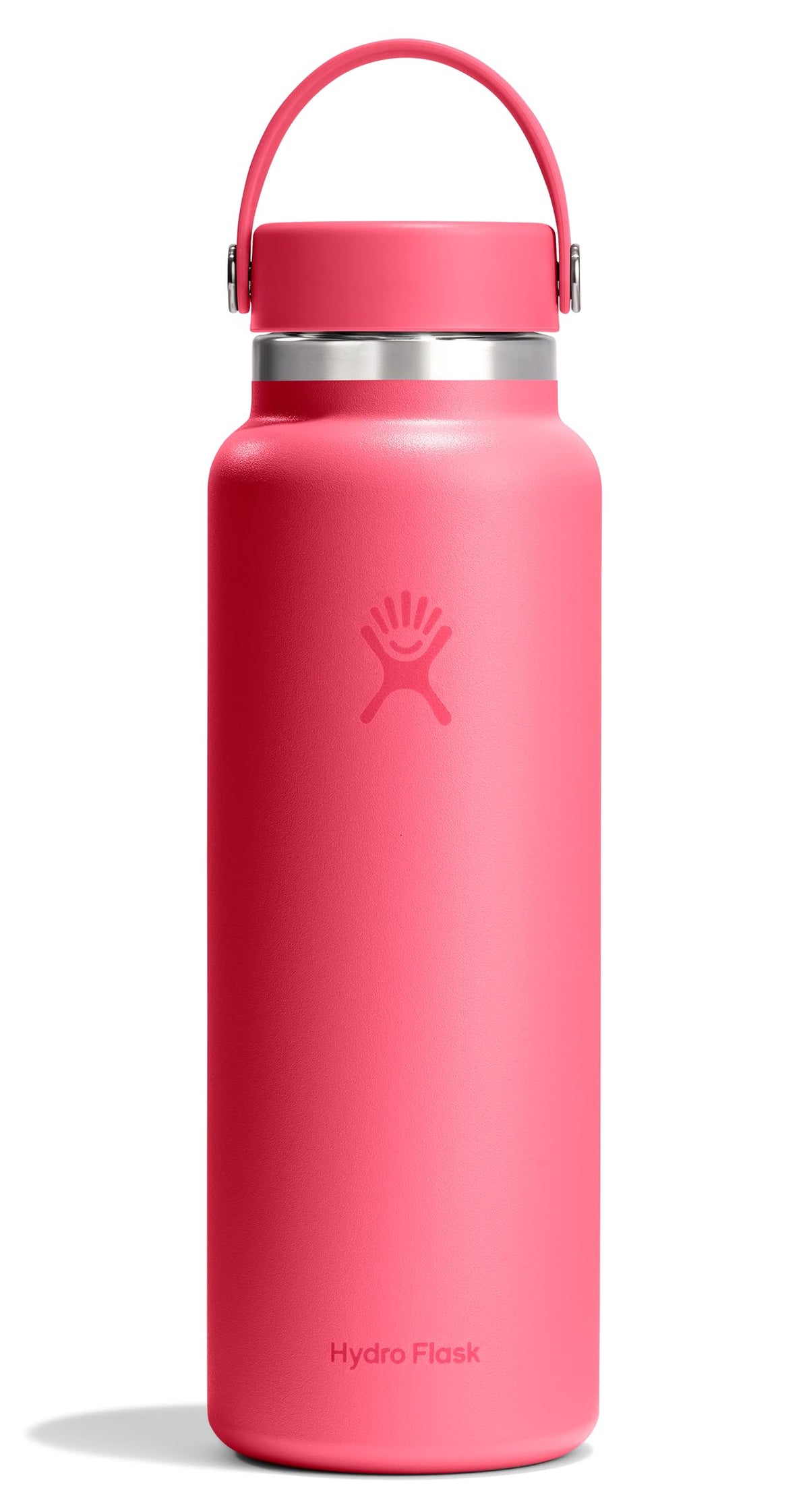 Hydro Flask Water Bottle - Insulated Stainless Steel - Wide Mouth Flex Lid, Non Spill, Leakproof and Refillable in 32 Oz Harbor Blue