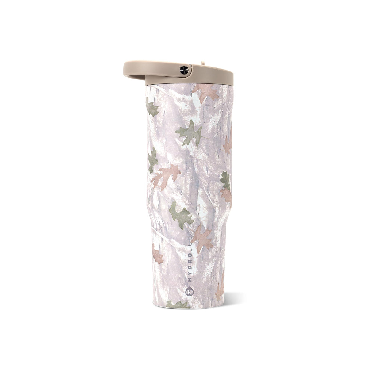 HydroJug Sport 32 oz Insulated Stainless Steel Water Bottle, Cream