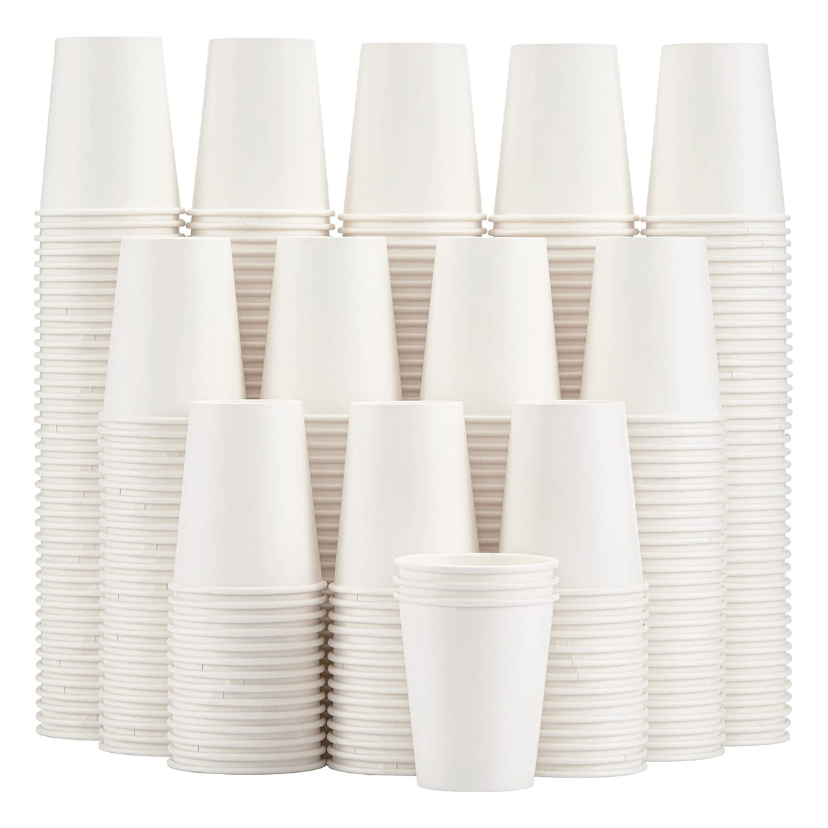 Lamosi 300 Pack Paper Cups 8 oz, Disposable Coffee Cups, Paper Coffee Cups