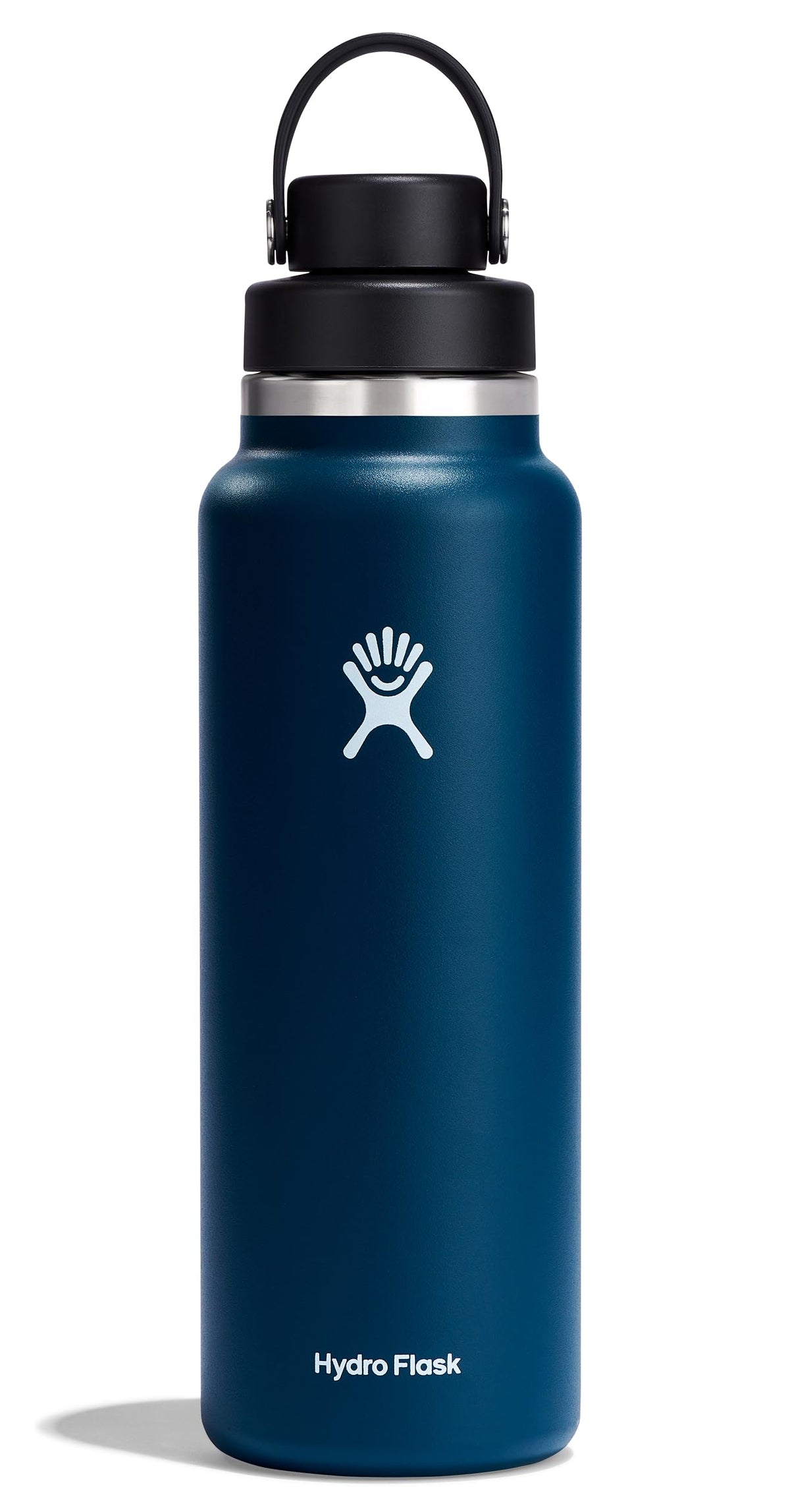 Hydro Flask Water Bottle - Insulated Stainless Steel - Wide Mouth Chug Lid, Non Spill, Leakproof in 40 Oz Tonal Trillium Pink