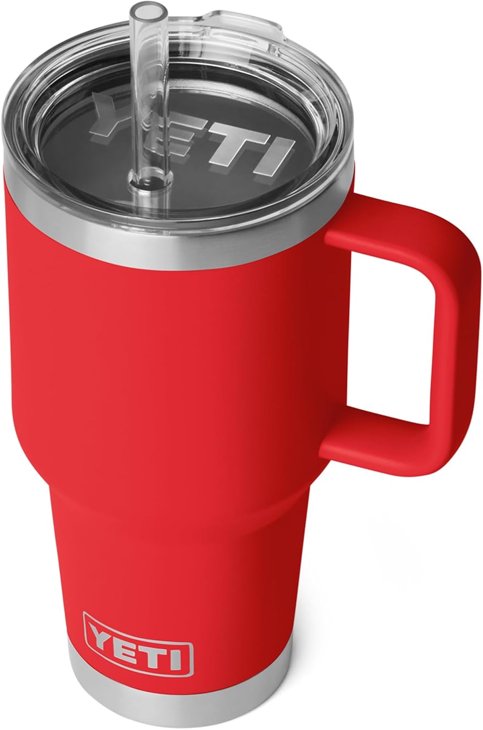 YETI Rambler 35 oz Straw Mug 2.0, Rescue Red