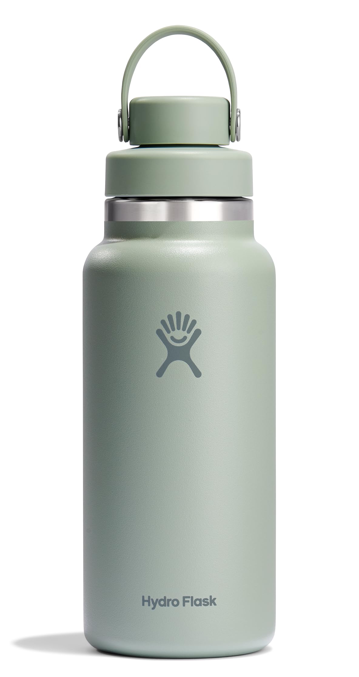 Hydro Flask Water Bottle - Insulated Stainless Steel - Wide Mouth Chug Lid, Non Spill, Leakproof in 40 Oz Tonal Trillium Pink