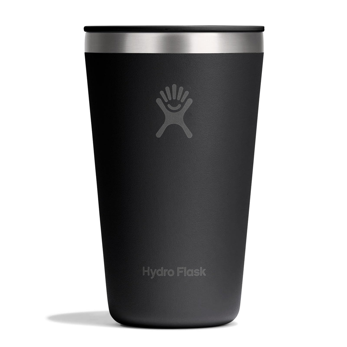 Hydro Flask All Around Tumbler Press-In Lid, Insulated Travel Mug, Stainless Steel Coffee Cup 16 Oz Cloud Pink
