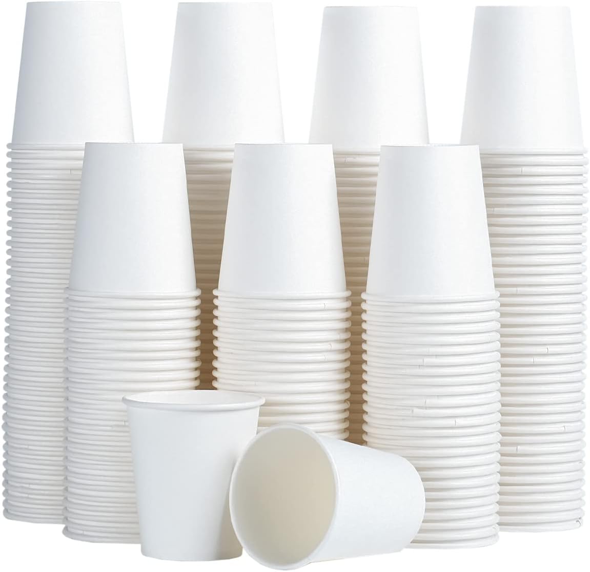 SIUQ 300 Pack 5 oz Paper Cups, Disposable Small Bathroom Mouthwash Cups