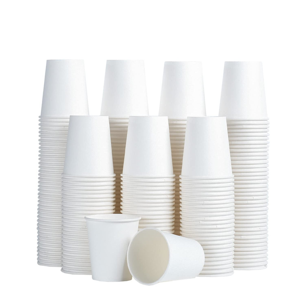 SIUQ 300 Pack 5 oz Paper Cups, Disposable Small Bathroom Mouthwash Cups