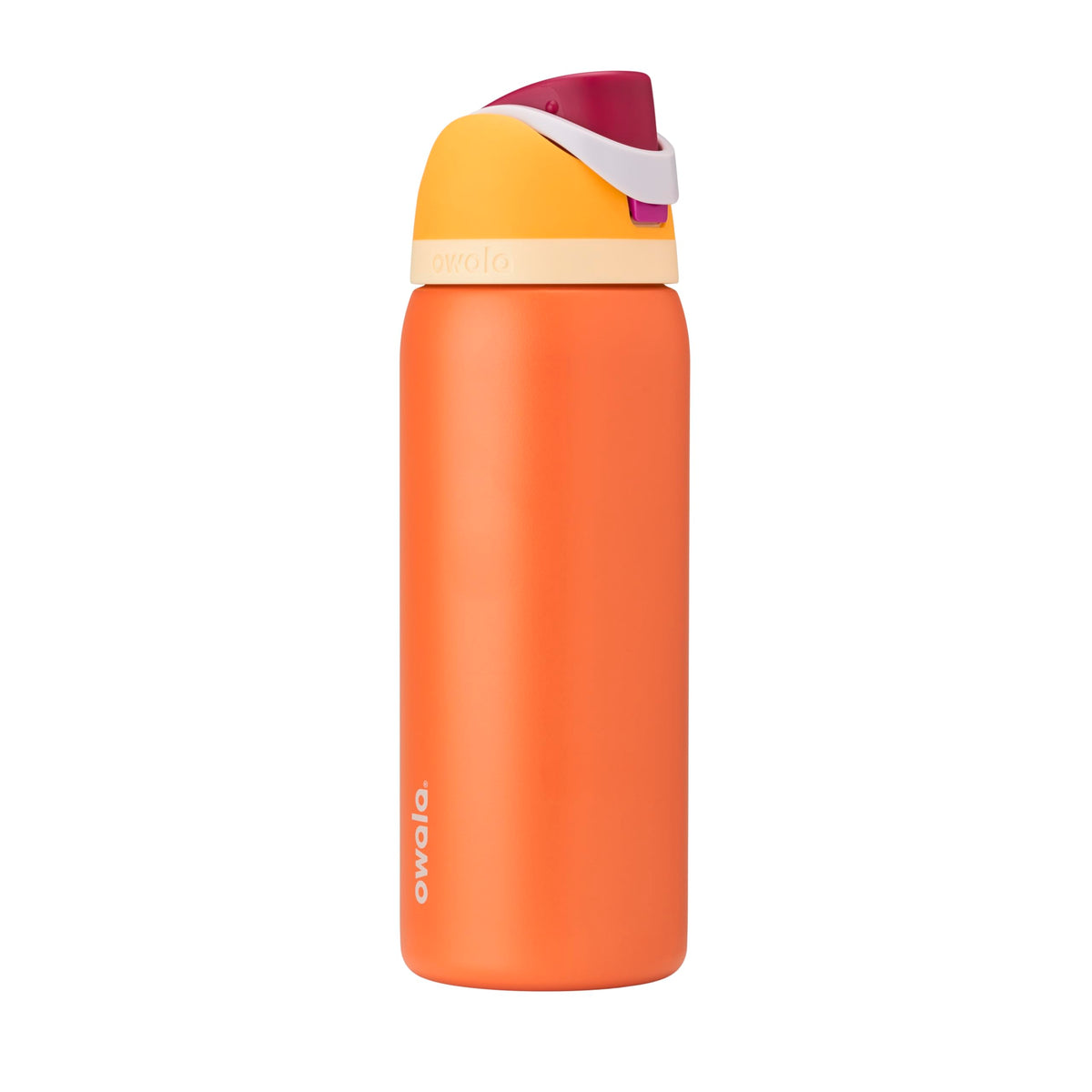 Owala FreeSip Stainless Steel Water Bottle 24 oz Shy Marshmallow