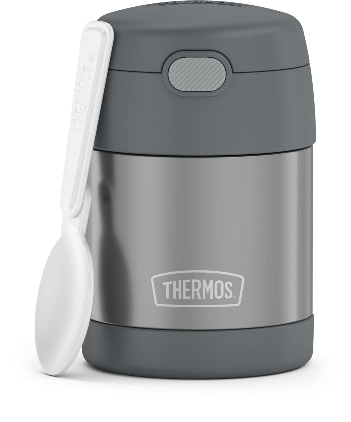 THERMOS FUNTAINER Kids Food Jar with Spoon, 10oz, Navy