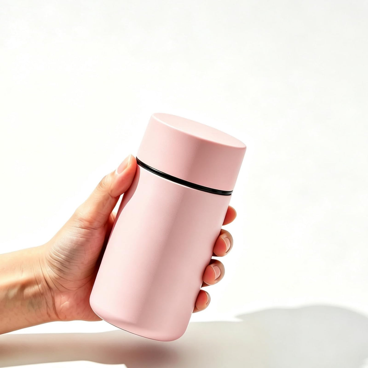 Mini Insulated Flask,Small Water Bottle 6.8oz, Pocket Size Portable Leak Proof Thermal Cup for Women Girls Outdoor,Travel Tumbler forTravel Coffee Tea Drinks (Blue)