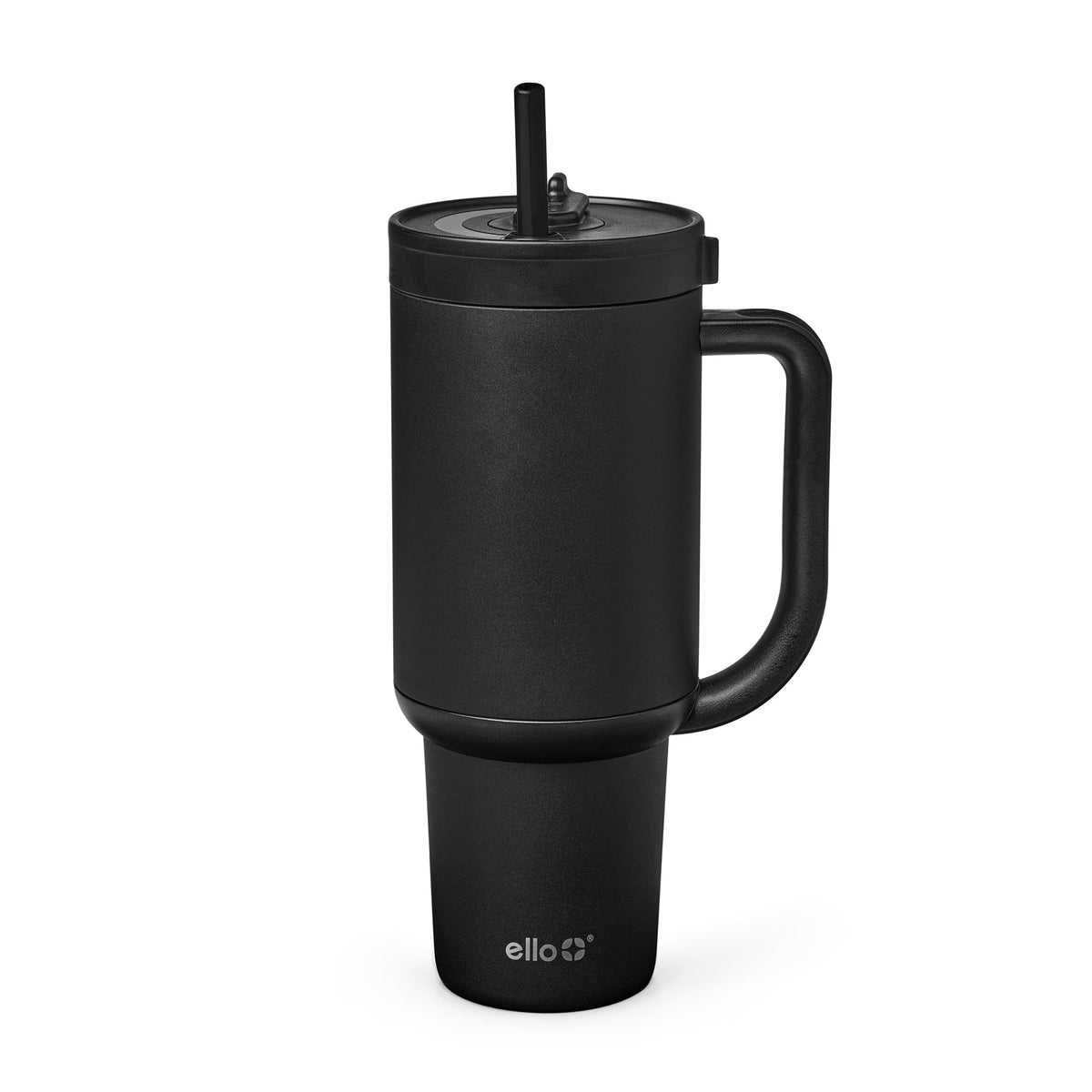 Ello Oasis 30oz Insulated Stainless Steel Tumbler with Straw, Daisies