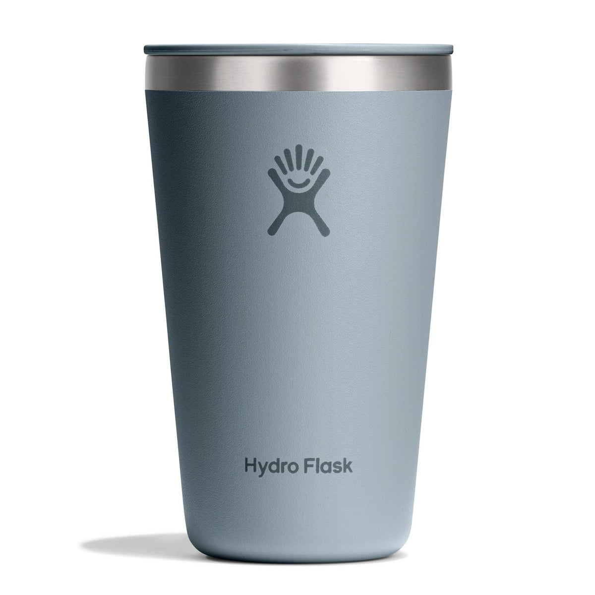 Hydro Flask All Around Tumbler Press-In Lid, Insulated Travel Mug, Stainless Steel Coffee Cup 16 Oz Cloud Pink