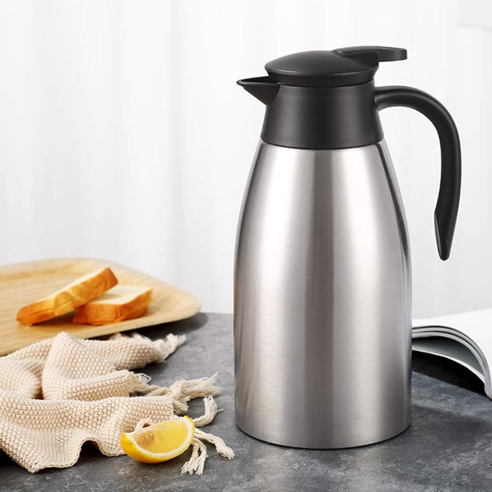 68oz Coffee Carafe Insulated, Airpot Thermal Coffee Carafes for Keeping Hot