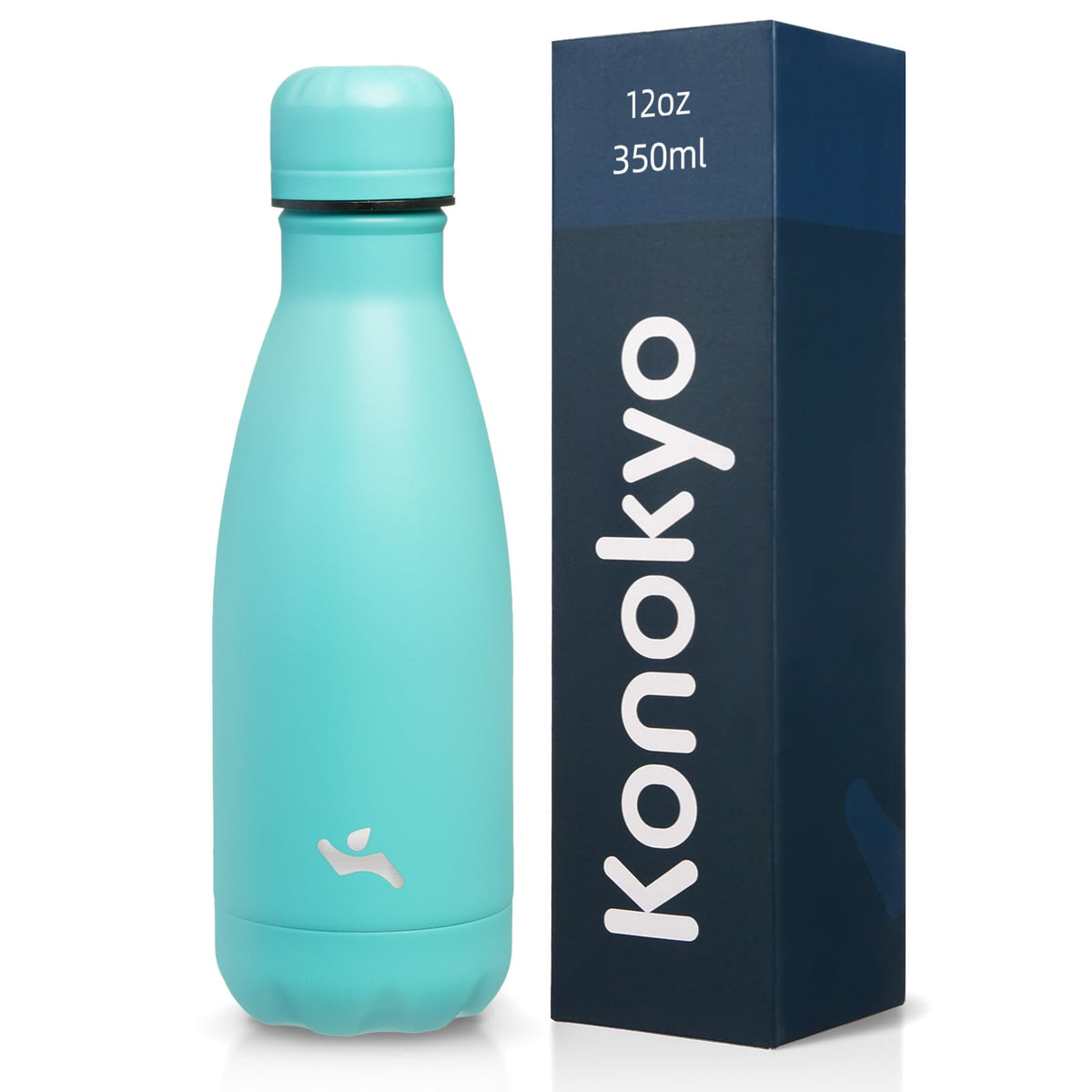 Konokyo 25 oz Insulated Stainless Steel Water Bottle, Blue