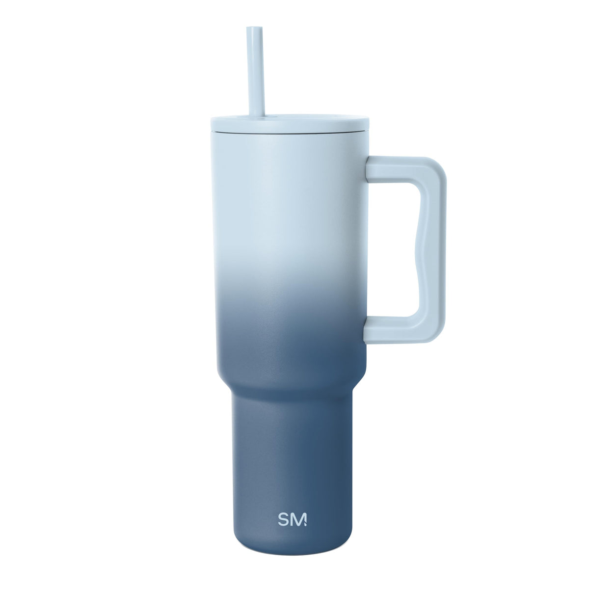 Simple Modern Tumbler with Handle and Straw | 40oz | Green