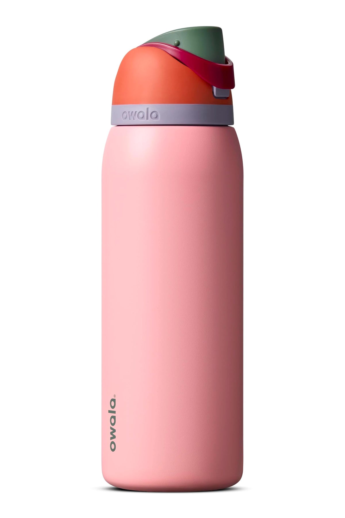 Owala FreeSip Stainless Steel Water Bottle 24 oz Shy Marshmallow