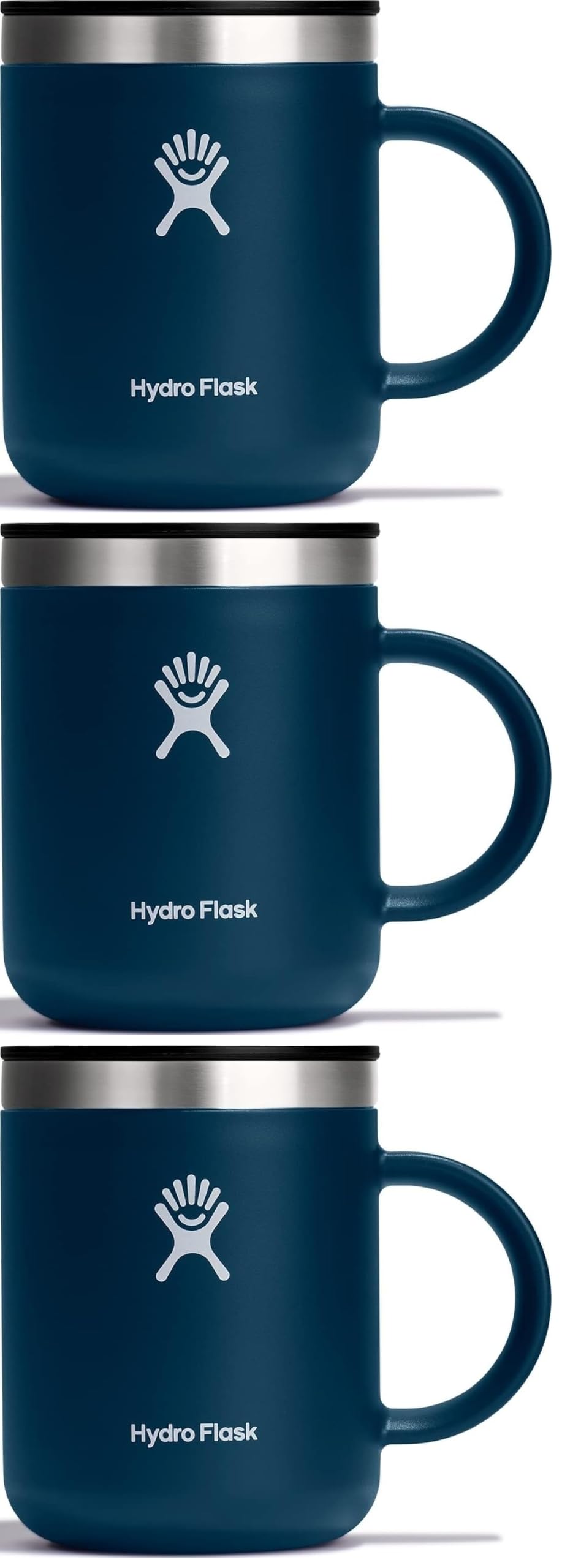 Hydro Flask Coffee Mug – Insulated Stainless Steel, Non Spill, Leak Resistant Travel Mug 12 Oz Indigo Blue