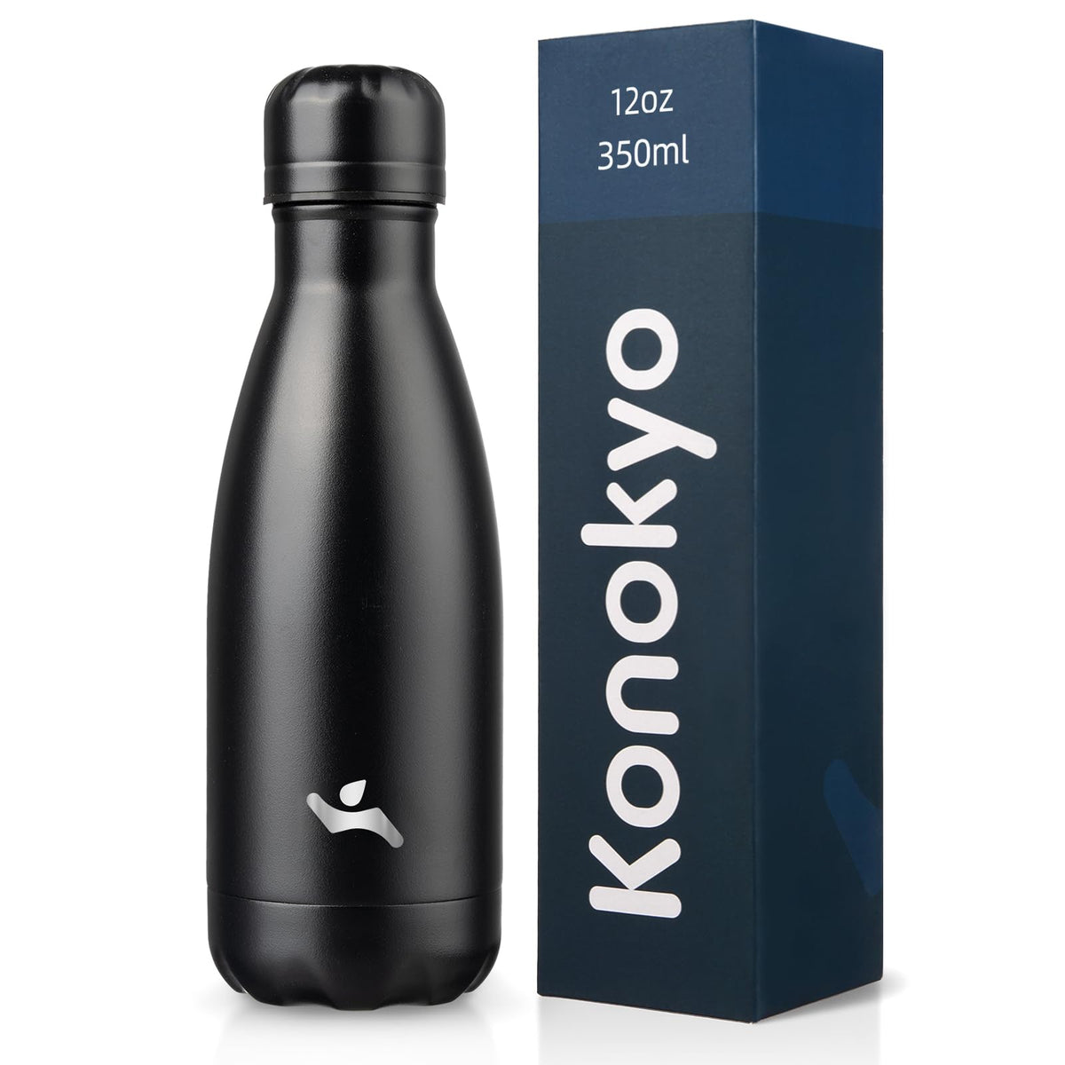 Konokyo 25 oz Insulated Stainless Steel Water Bottle, Blue
