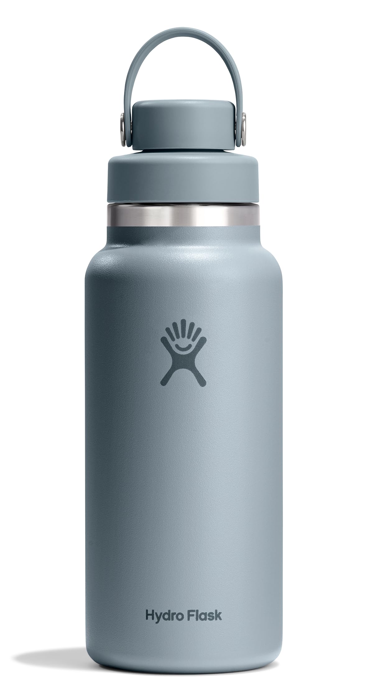 Hydro Flask Water Bottle - Insulated Stainless Steel - Wide Mouth Chug Lid, Non Spill, Leakproof in 40 Oz Tonal Trillium Pink