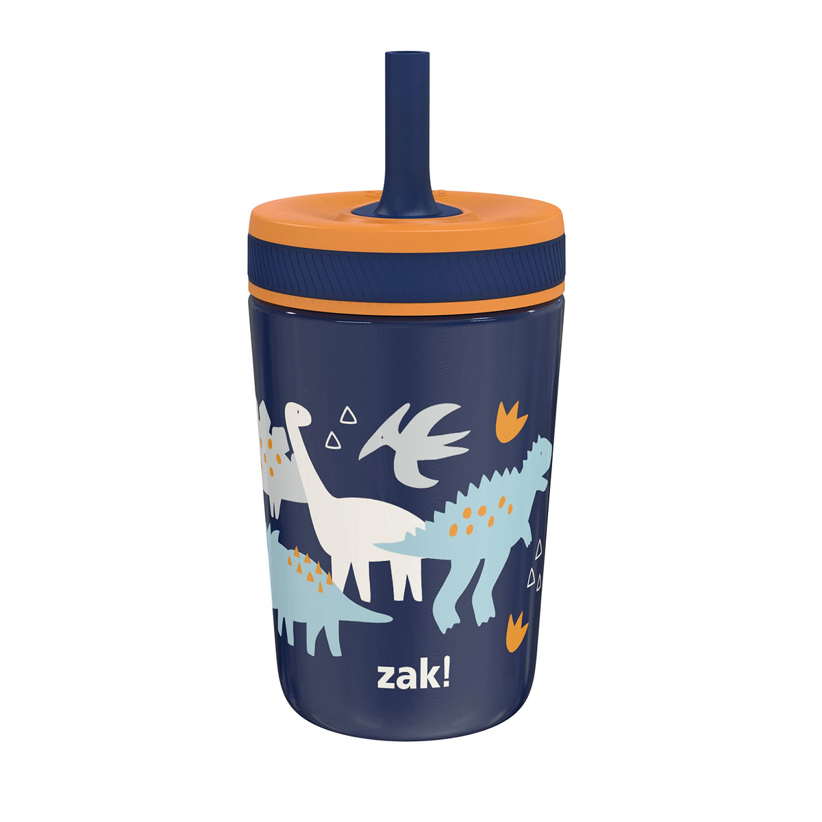 Zak Designs Spaceships Kelso 12oz Stainless Steel Leak-Proof Toddler Cup