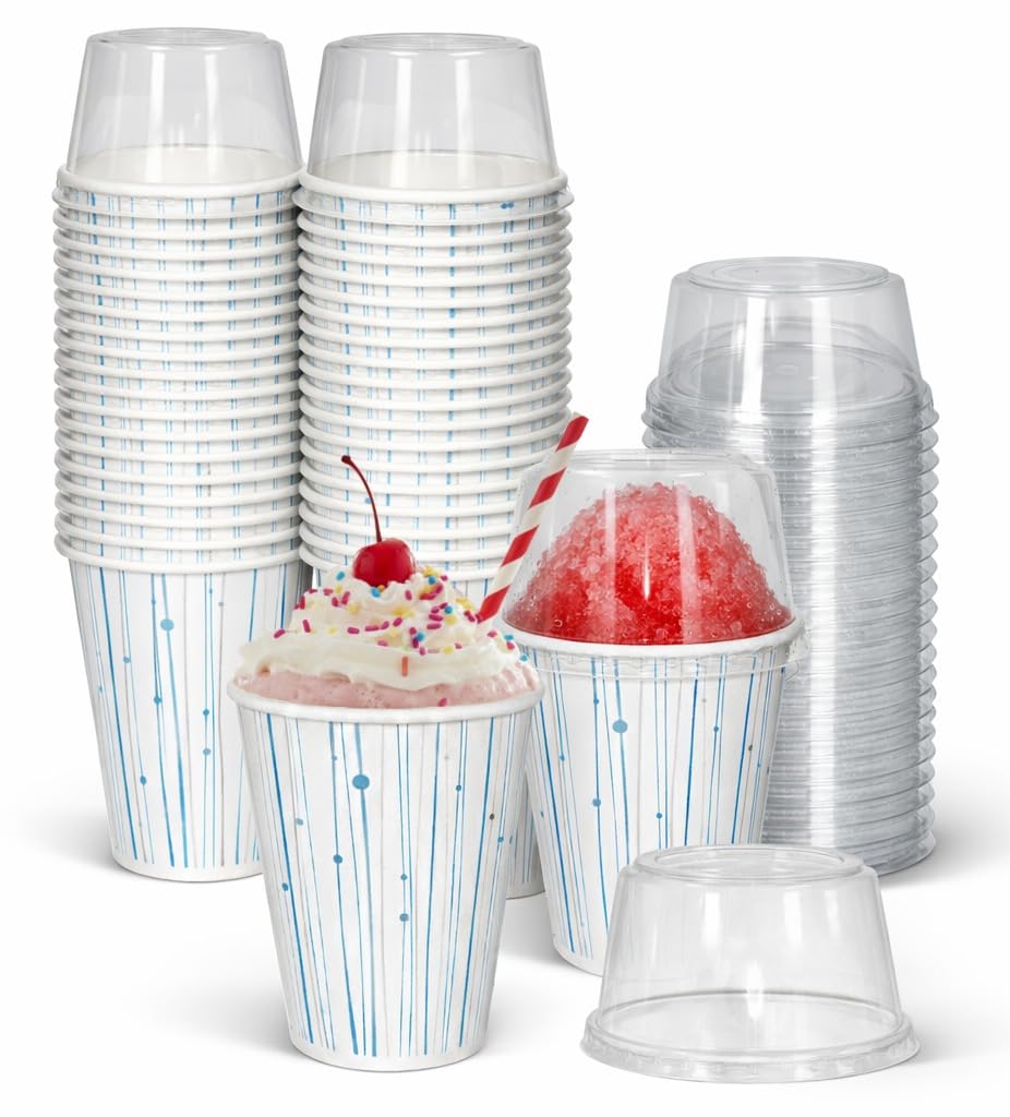 Disposable White Paper Cone Cups (Pack of 400-4.5 oz) Eco-Friendly, Leak-Proof, Ideal for Events, Water Coolers, Quick Hydration & Efficient Cleanup