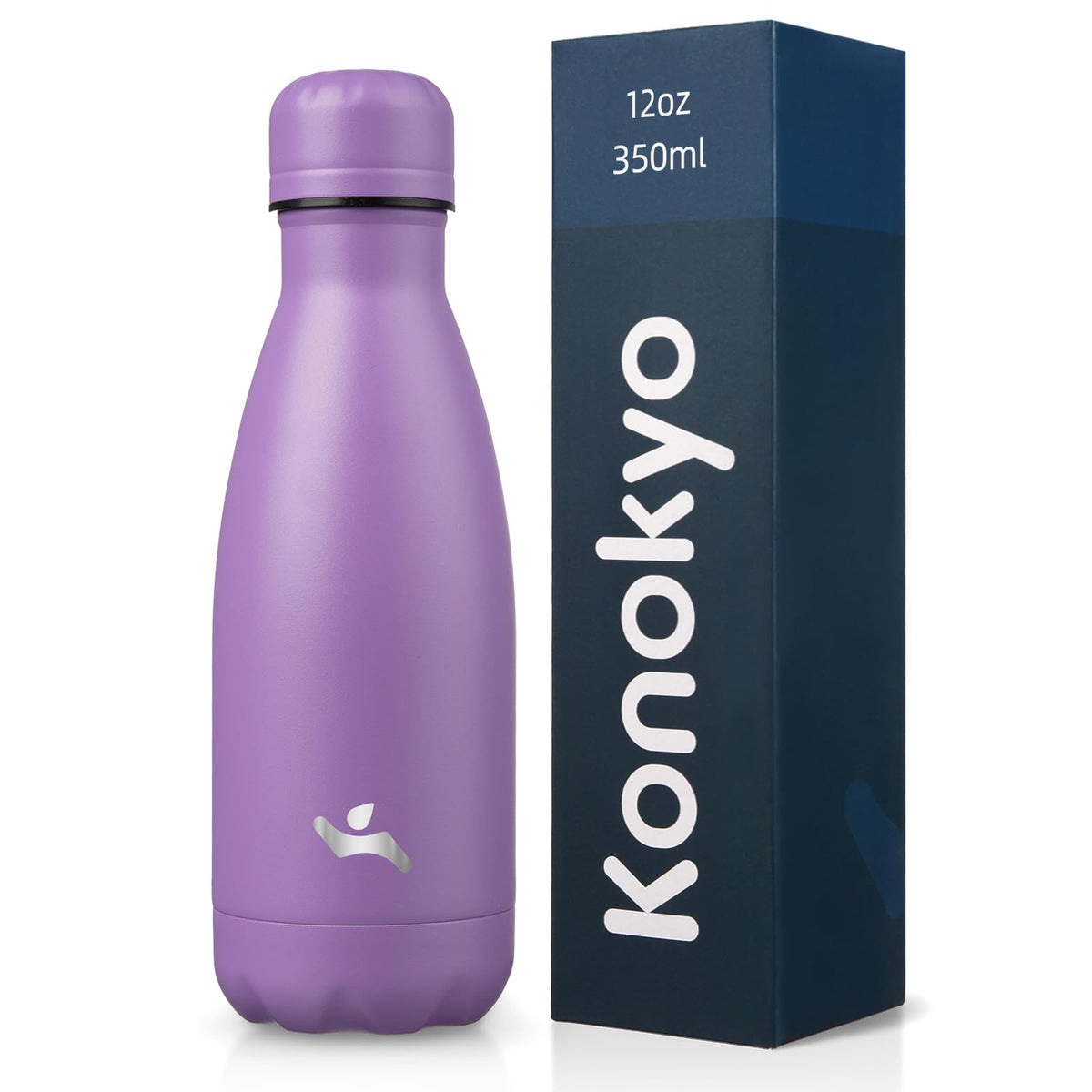 Konokyo 25 oz Insulated Stainless Steel Water Bottle, Blue