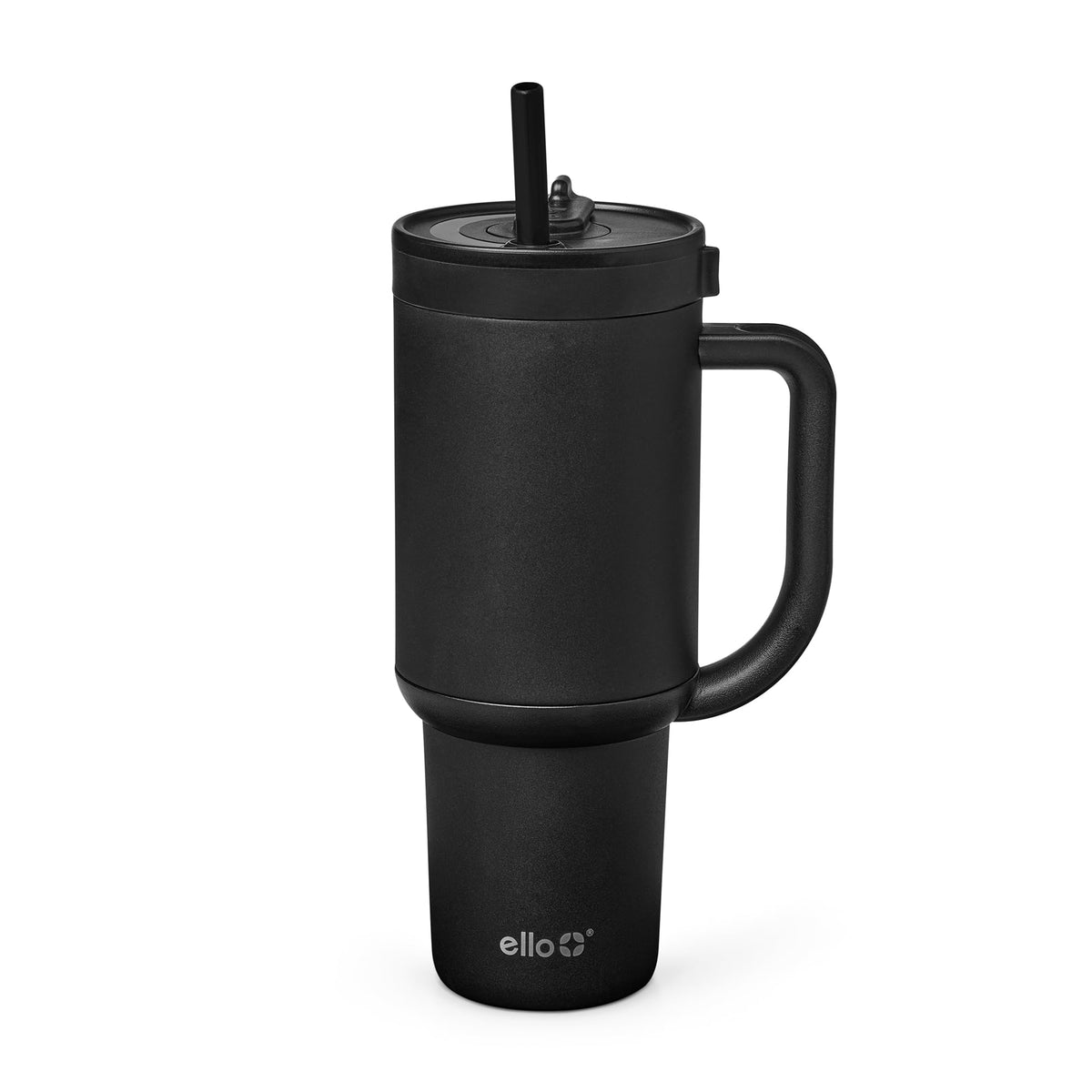 Ello Oasis 30oz Insulated Stainless Steel Tumbler with Straw, Daisies