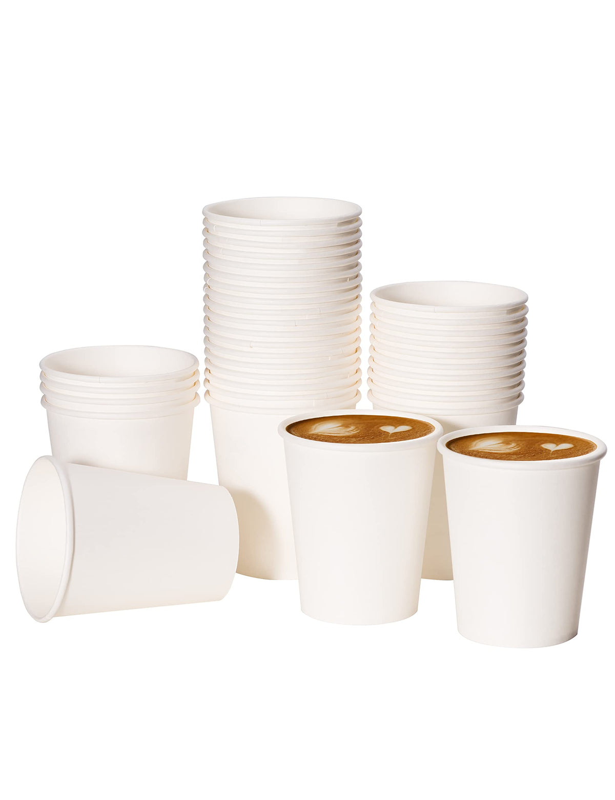 RACETOP 3 oz Bathroom Paper Cups, 100 Pack, Disposable Mouthwash Cups