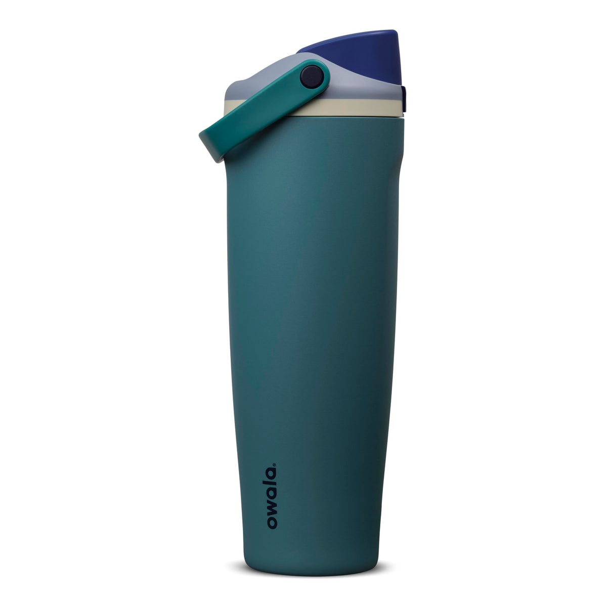 Owala FreeSip Sway Insulated Stainless Steel Water Bottle with Two-Way Spout, Built-In Straw and Bucket Handle, Made for Travel, School, and Sports, 30oz, BPA Free, Leak Proof, Daybreak
