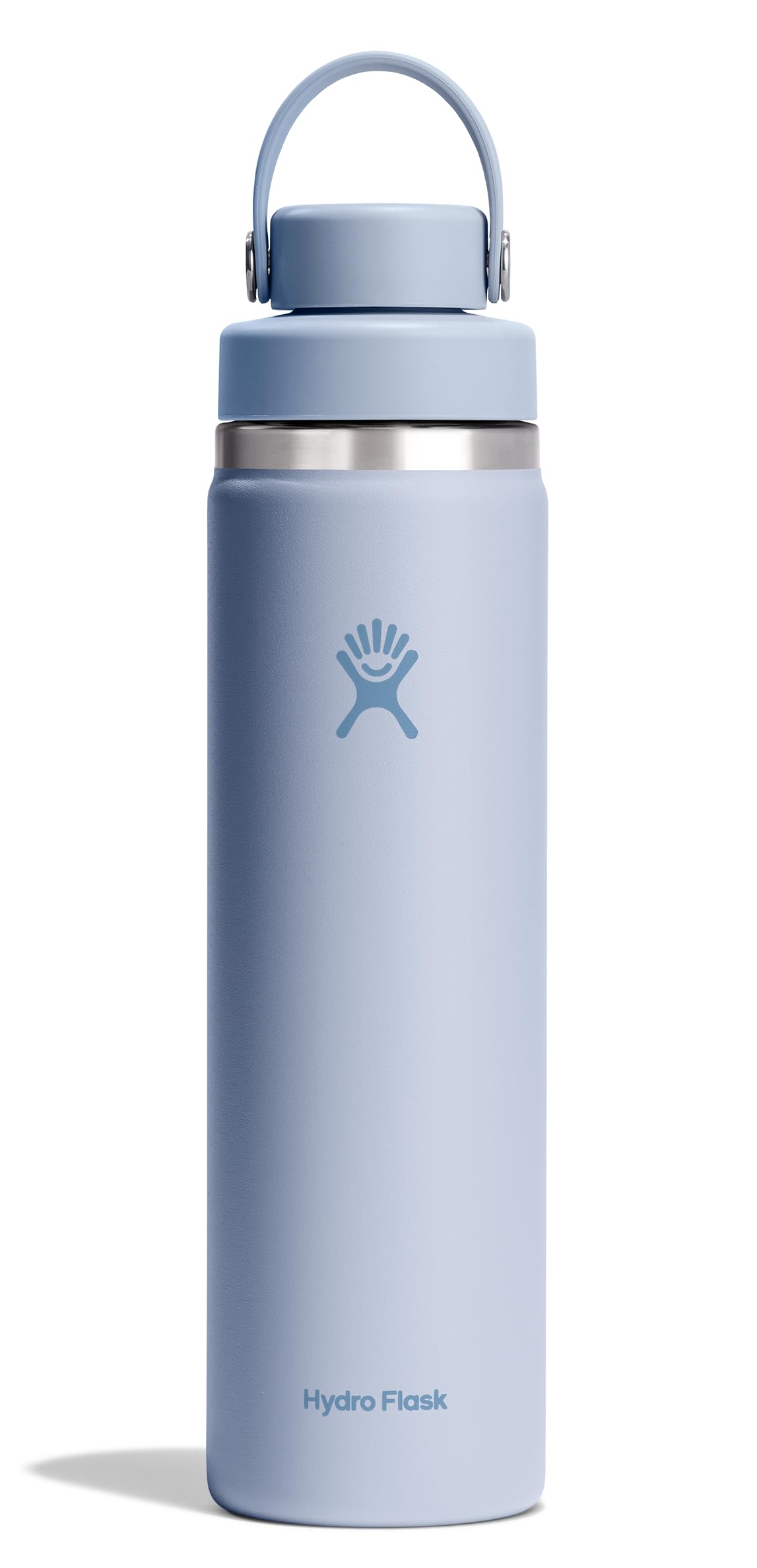 Hydro Flask Water Bottle - Insulated Stainless Steel - Wide Mouth Chug Lid, Non Spill, Leakproof in 40 Oz Tonal Trillium Pink