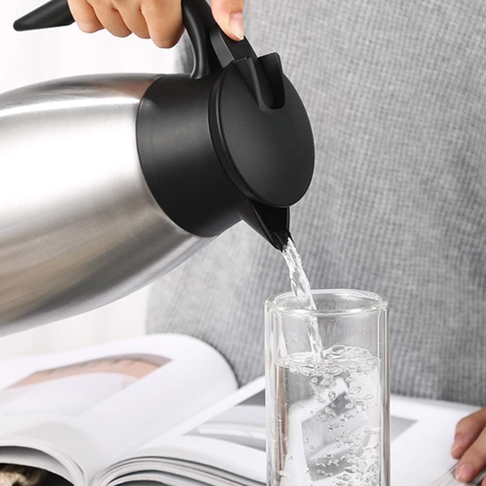68oz Coffee Carafe Insulated, Airpot Thermal Coffee Carafes for Keeping Hot