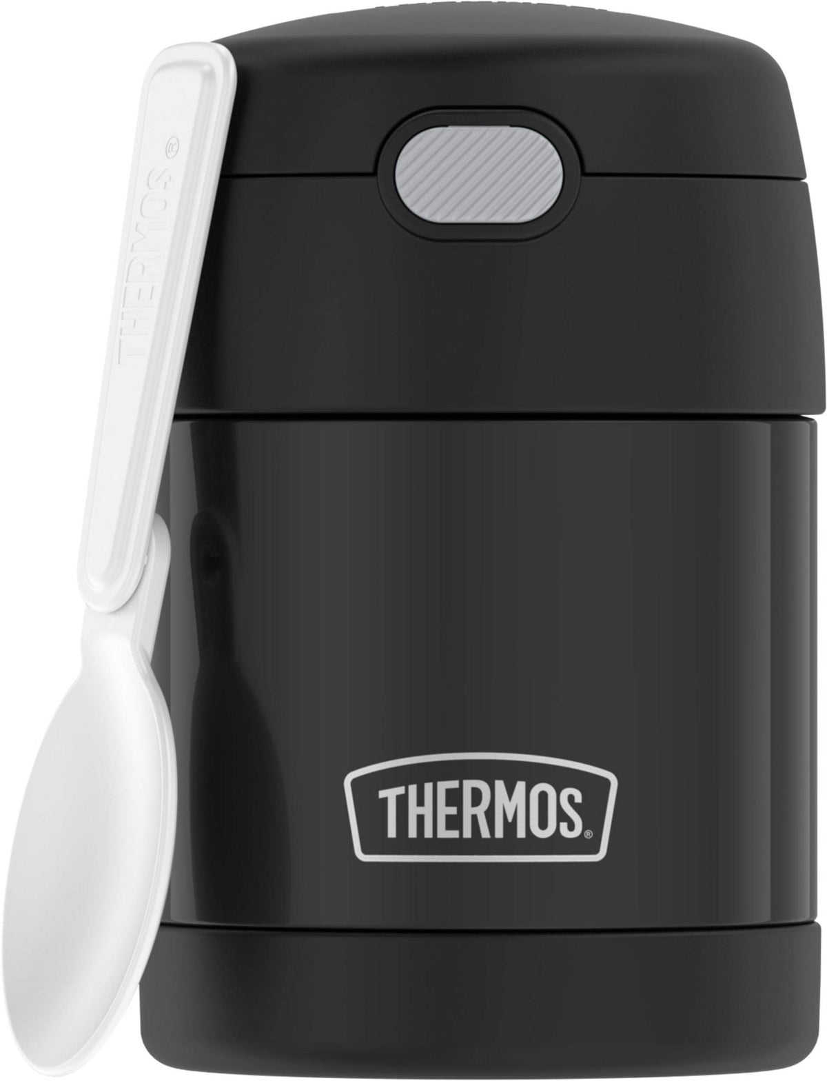 THERMOS FUNTAINER Kids Food Jar with Spoon, 10oz, Navy