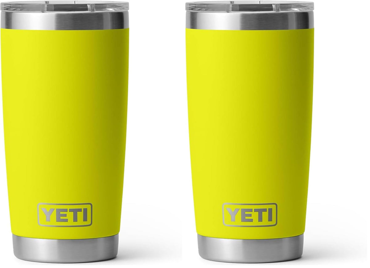 YETI Rambler 20 oz Stainless Steel Vacuum Insulated Tumbler w/MagSlider Lid