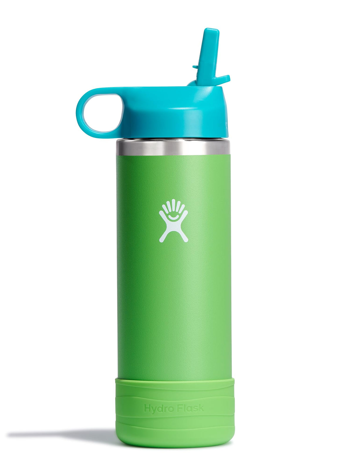 Hydro Flask Kids Water Bottle for School - Stainless Steel and Insulated with Straw Cap - 12 Oz World of Eric Carle Caterpillar Yellow