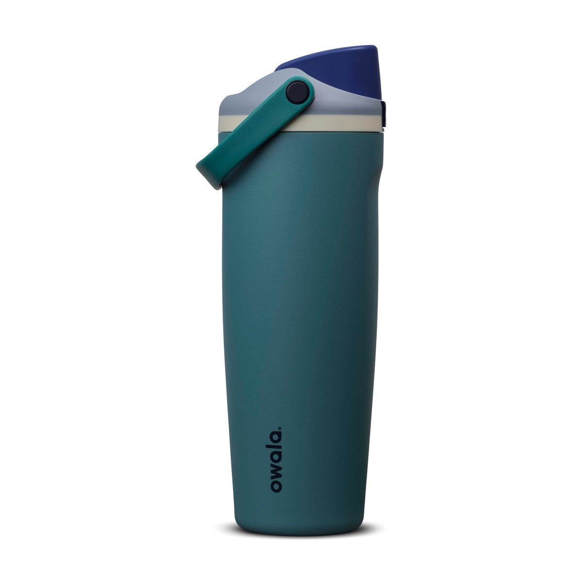 Owala FreeSip Sway Insulated Stainless Steel Water Bottle with Two-Way Spout, Built-In Straw and Bucket Handle, Made for Travel, School, and Sports, 30oz, BPA Free, Leak Proof, Daybreak