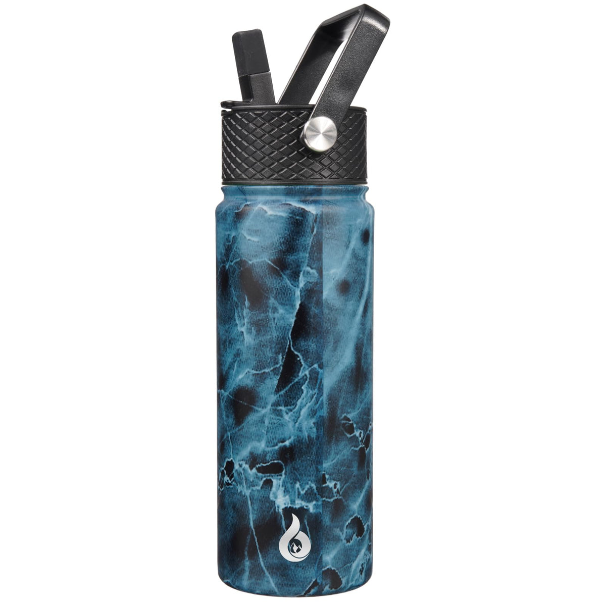 BJPKPK 64oz Insulated Water Bottle, Half Gallon Water Jug with Straw Lid