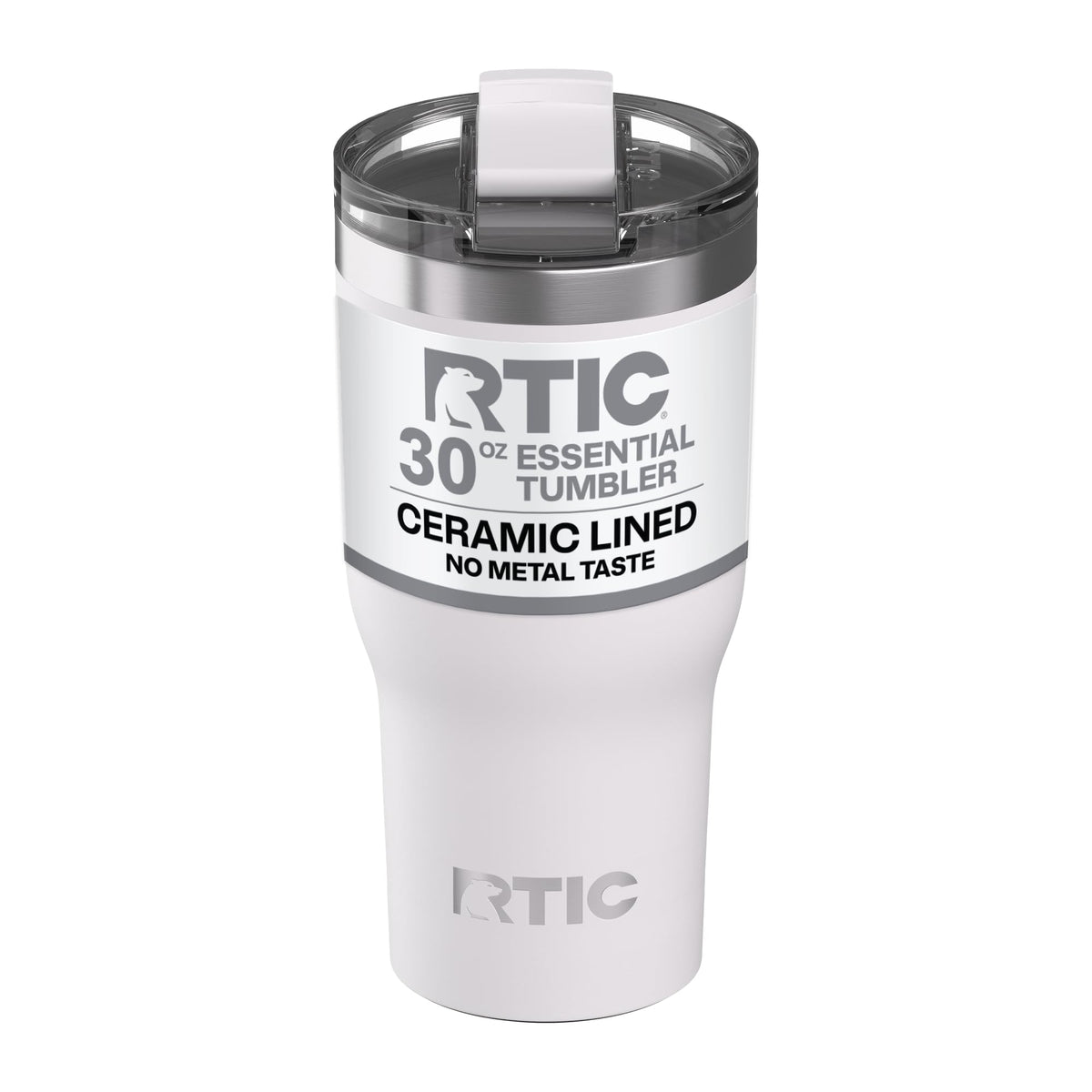 RTIC 20oz Essential Tumbler with Lid, Ceramic Lined, Graphite