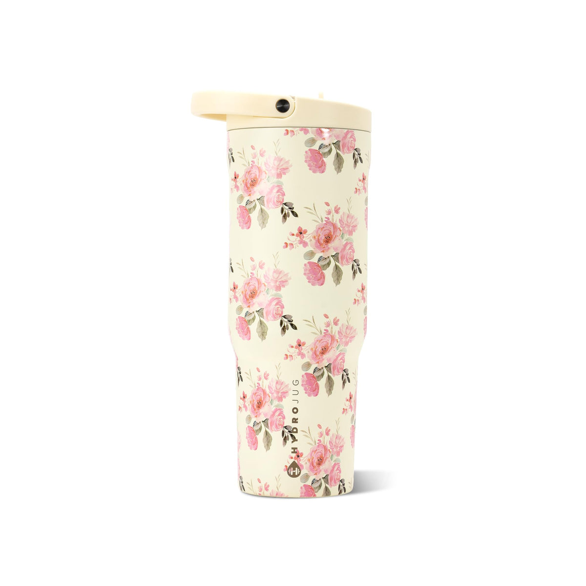 HydroJug Sport 32 oz Insulated Stainless Steel Water Bottle, Cream