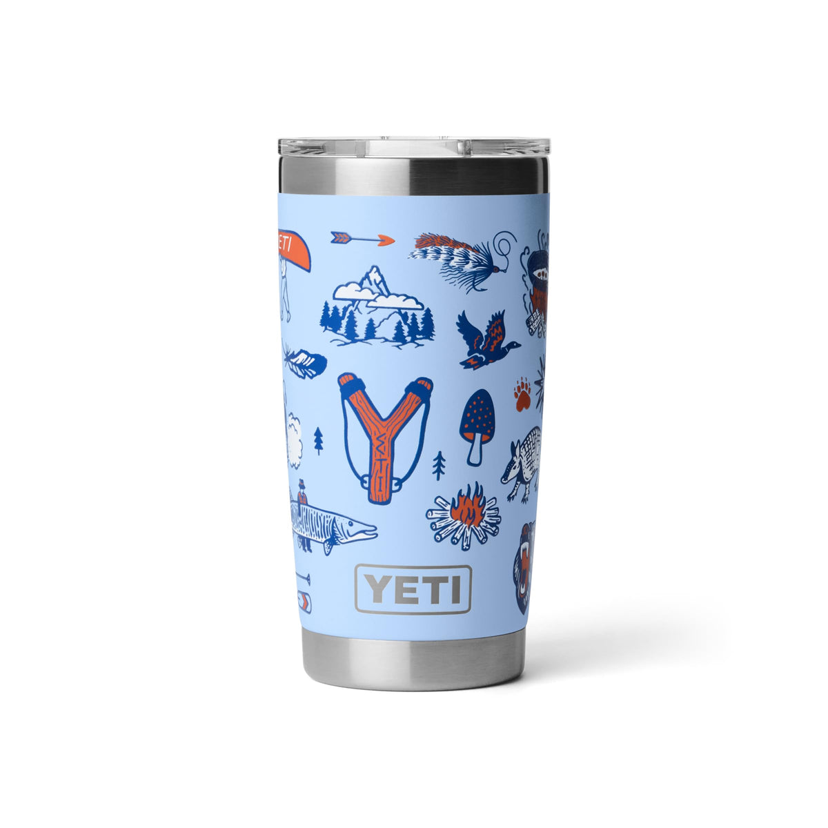 YETI Rambler 20 oz Stainless Steel Vacuum Insulated Tumbler w/MagSlider Lid
