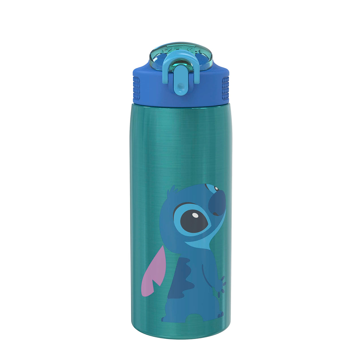 Zak Designs Minecraft Water Bottle for Travel and At Home, 19 oz Vacuum Insulated Stainless Steel with Locking Spout Cover, Built-In Carrying Loop, Leak-Proof Design (Creeper)