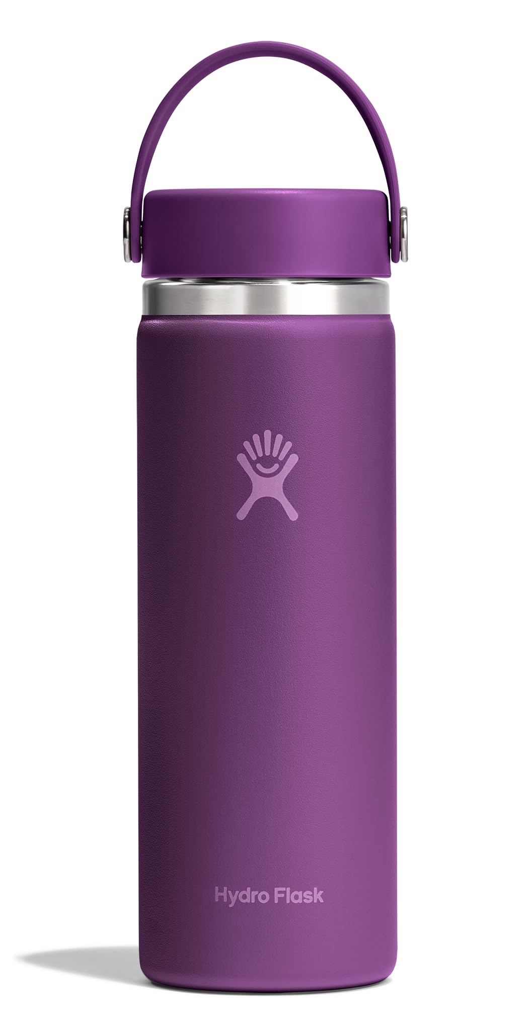 Hydro Flask Water Bottle - Insulated Stainless Steel - Wide Mouth Flex Lid, Non Spill, Leakproof and Refillable in 32 Oz Harbor Blue