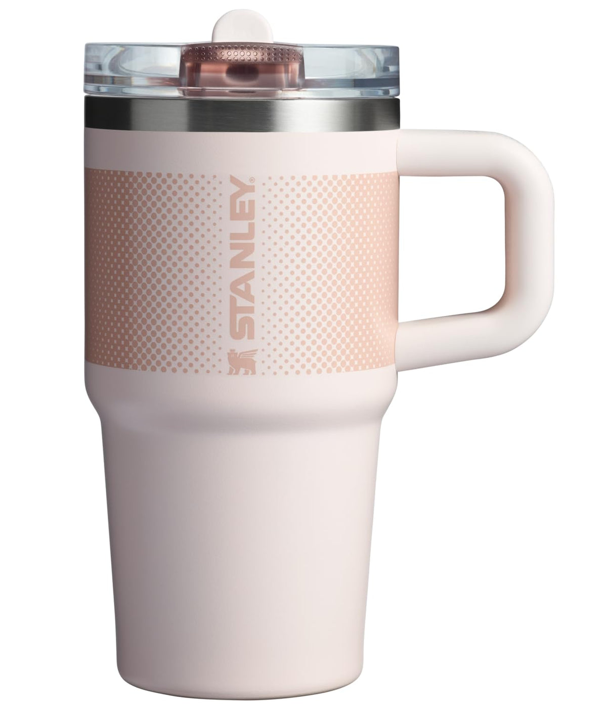 STANLEY Quencher ProTour Flipstraw Tumbler, 30 oz, Rose Quartz