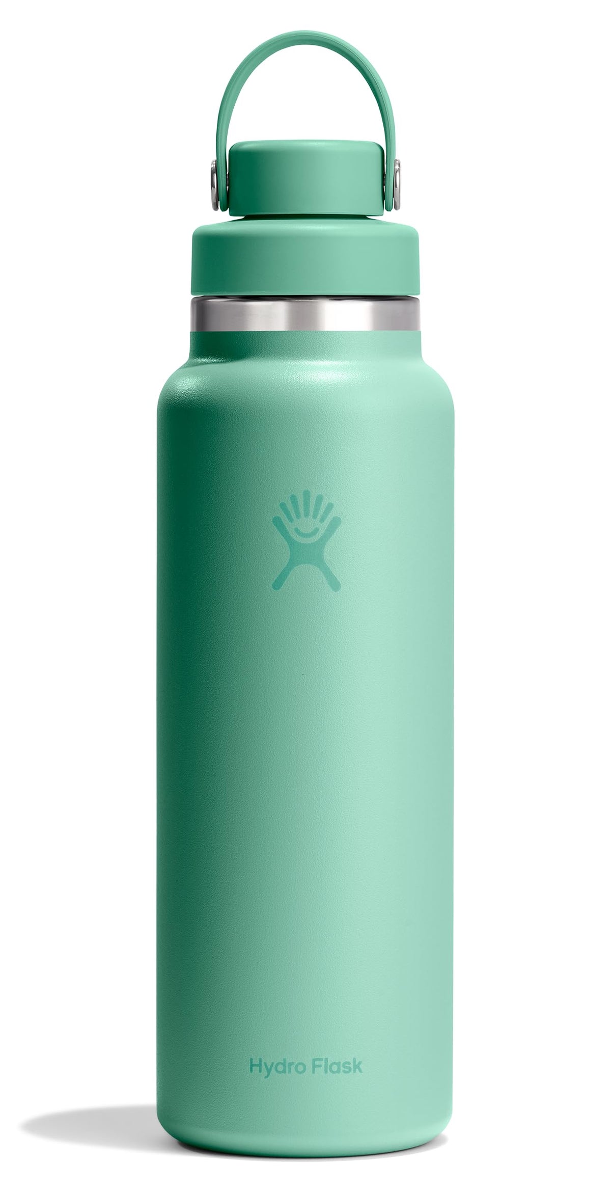 Hydro Flask Water Bottle - Insulated Stainless Steel - Wide Mouth Chug Lid, Non Spill, Leakproof in 40 Oz Tonal Trillium Pink