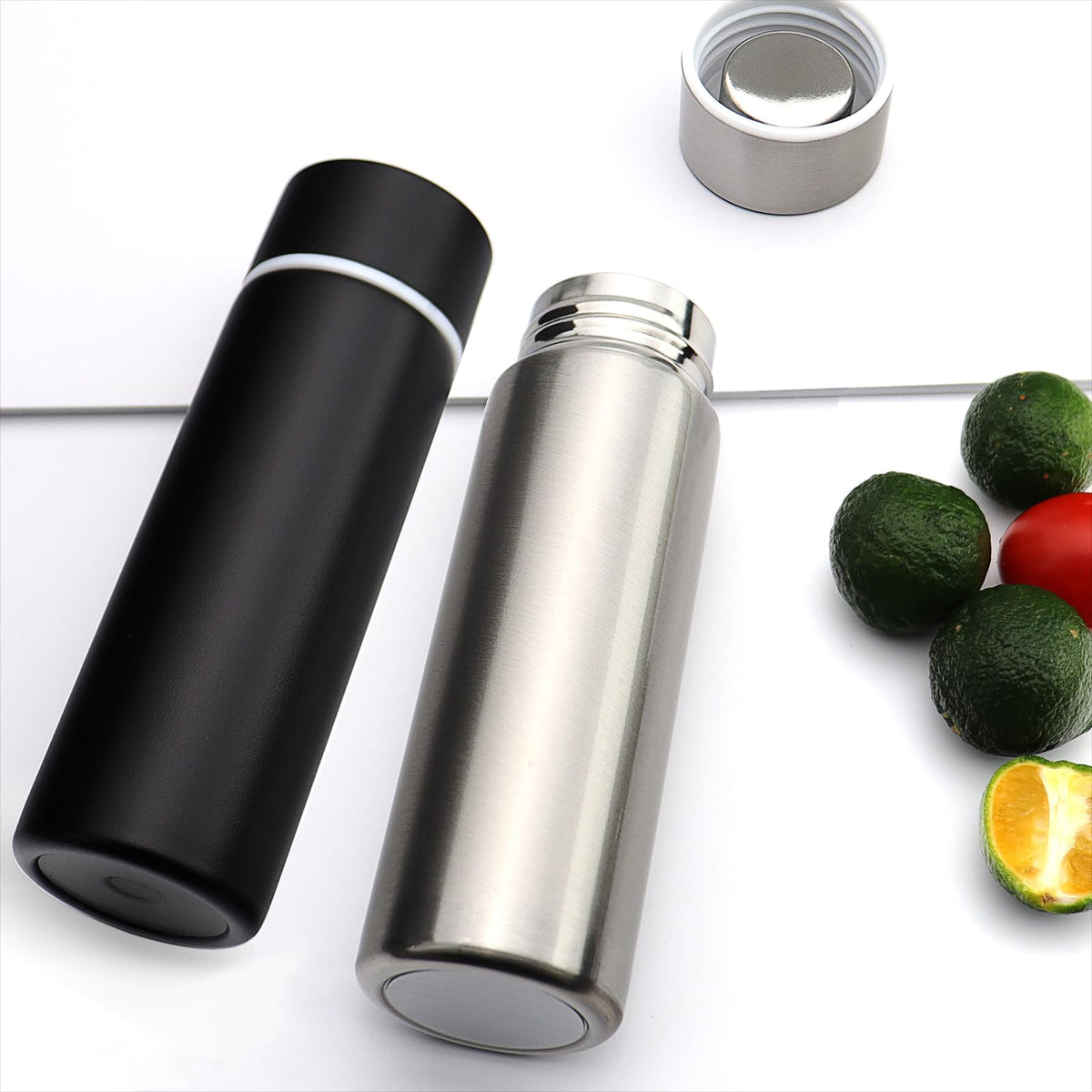 4 Oz Mini Insulated Water Bottle for Purse, Small Stainless Steel Flask