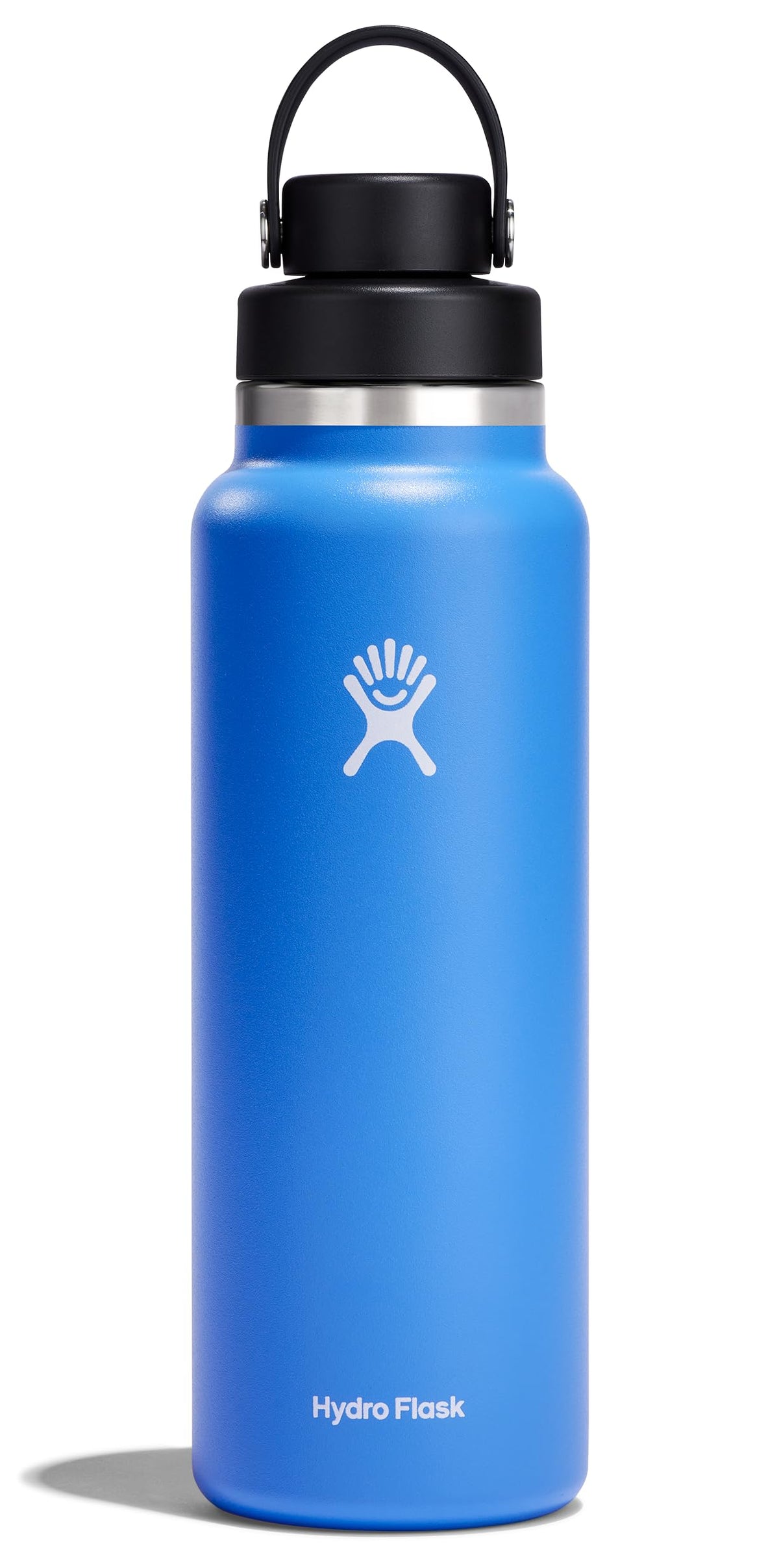 Hydro Flask Water Bottle - Insulated Stainless Steel - Wide Mouth Chug Lid, Non Spill, Leakproof in 40 Oz Tonal Trillium Pink