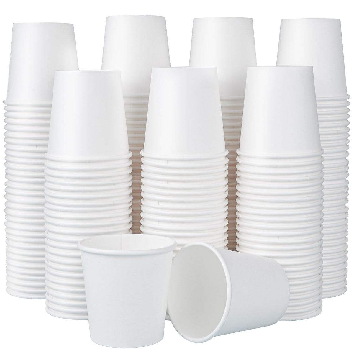 SIUQ 300 Pack 5 oz Paper Cups, Disposable Small Bathroom Mouthwash Cups