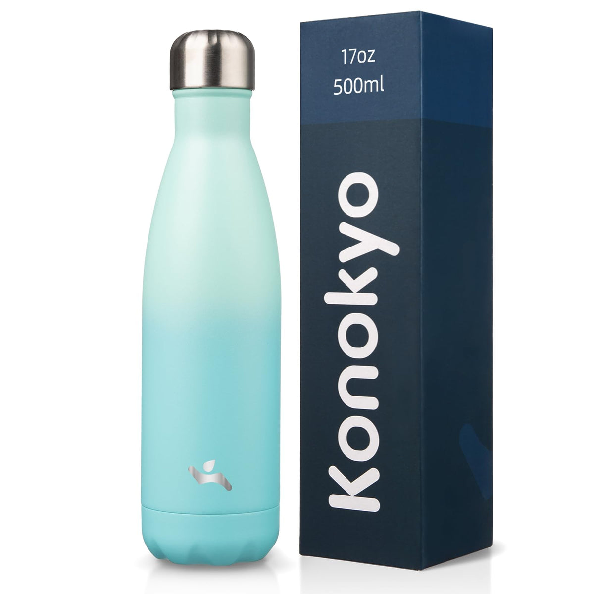 Konokyo 25 oz Insulated Stainless Steel Water Bottle, Blue