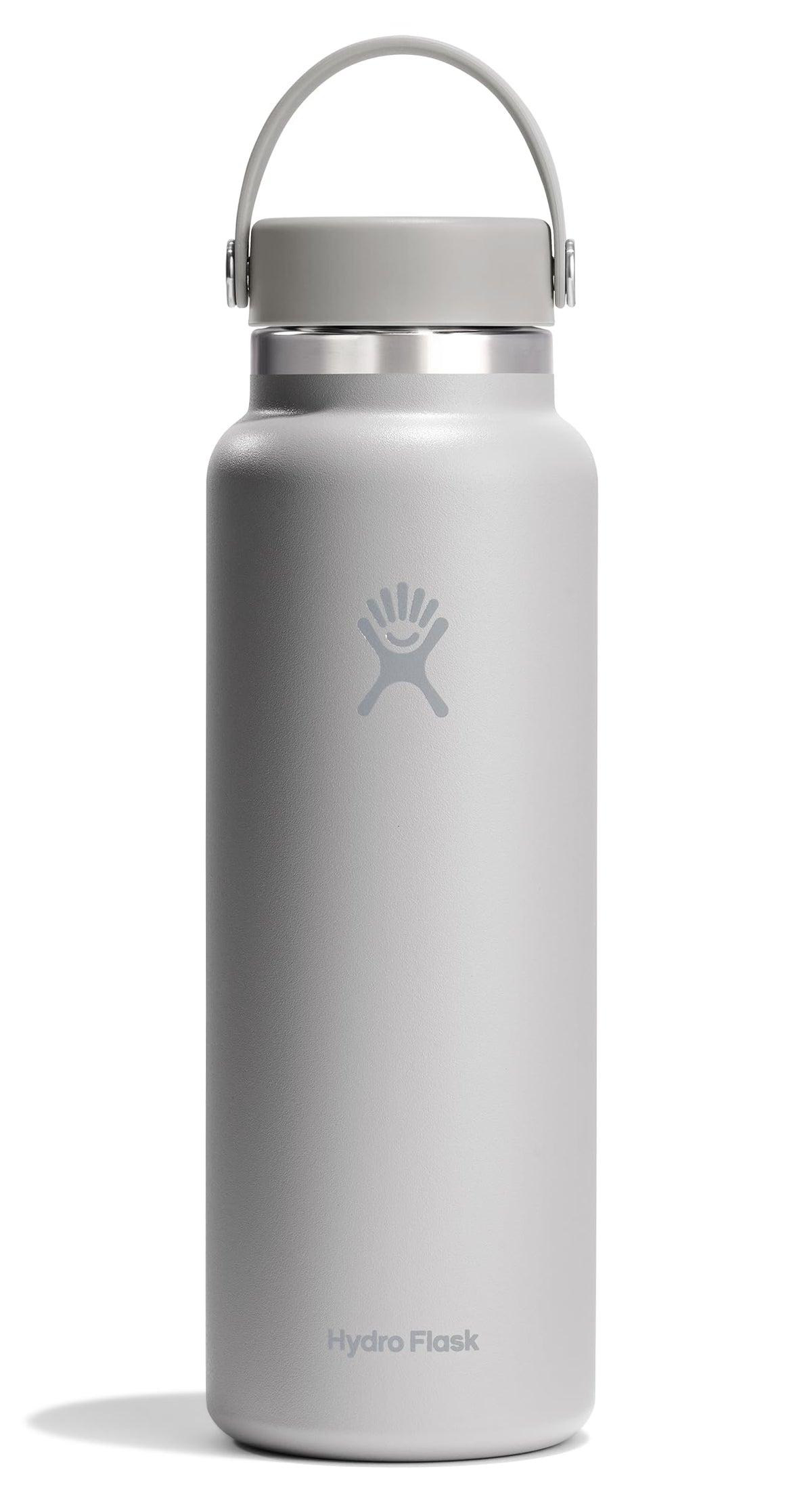 Hydro Flask Water Bottle - Insulated Stainless Steel - Wide Mouth Flex Lid, Non Spill, Leakproof and Refillable in 32 Oz Harbor Blue