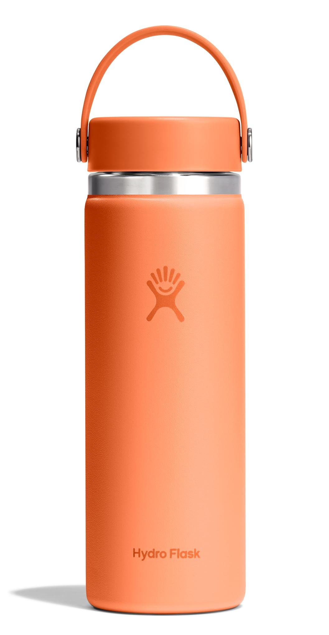 Hydro Flask Water Bottle - Insulated Stainless Steel - Wide Mouth Flex Lid, Non Spill, Leakproof and Refillable in 32 Oz Harbor Blue